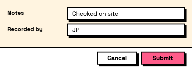 Condition.IsNotEmpty form
